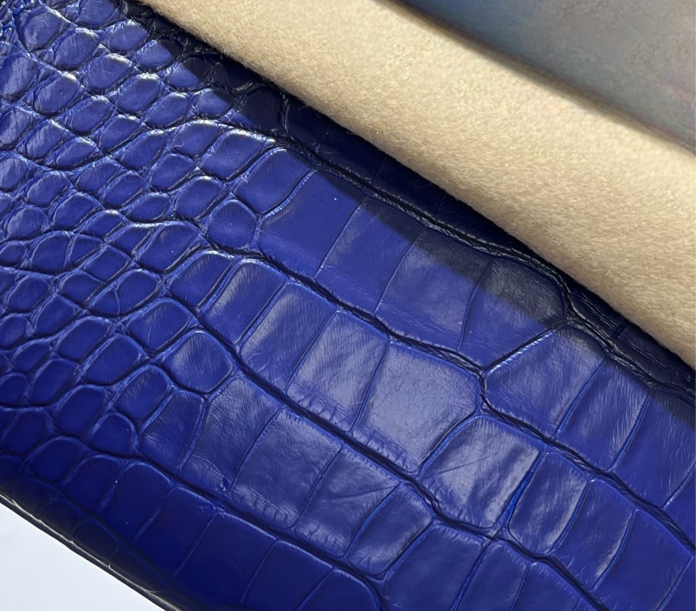Preorder Genuine Crocodile Skin Leather 40cm Oversized Padlock Business Handbags Office Bags