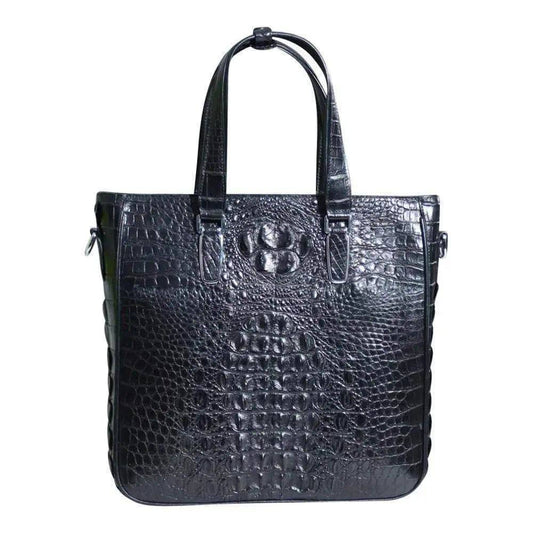 Mens Crocodile Briefcase, Crocodile Leather Business Bag | Rossieviren