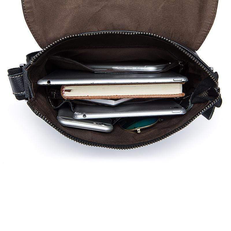 Rossie Viren Men's Metropolitan Slim Messenger Bag