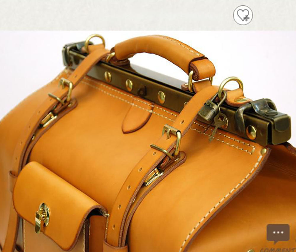 Preorder Crocodile Leather Large Top Handle Satchel Bag Pale Blue