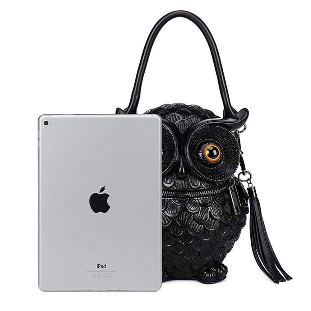 3D Owl Handle Shoulder Messenger Cross body Backpack