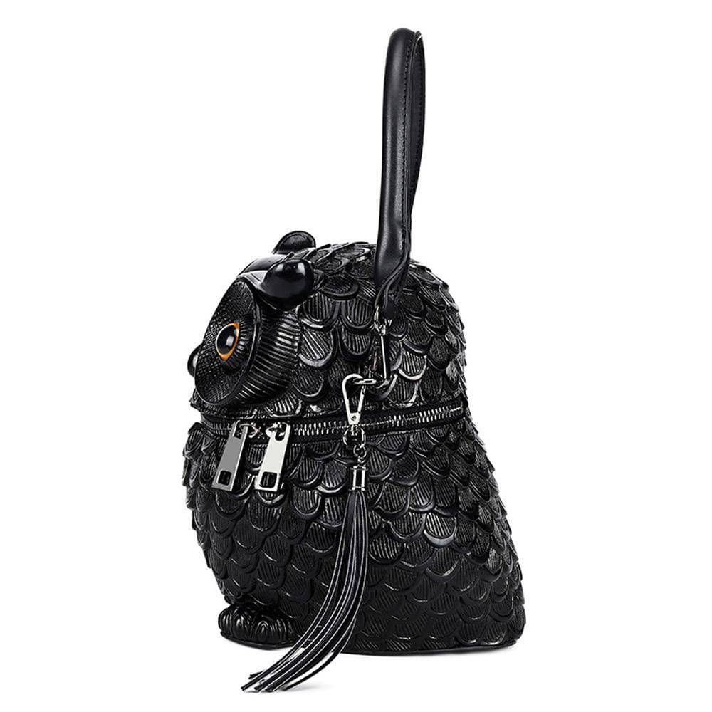 3D Owl Handle Shoulder Messenger Cross body Backpack