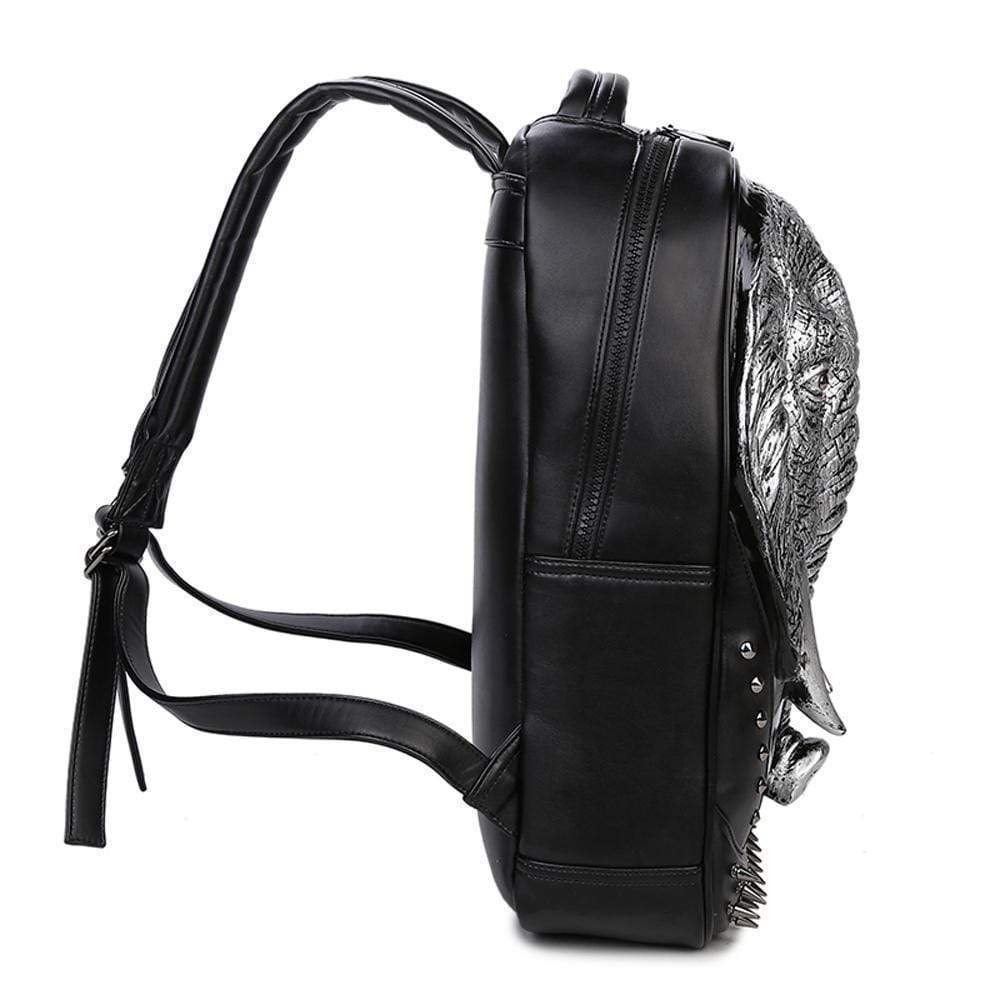 3D Elephant Backpack Studded Knapsacks Laptop Backpack