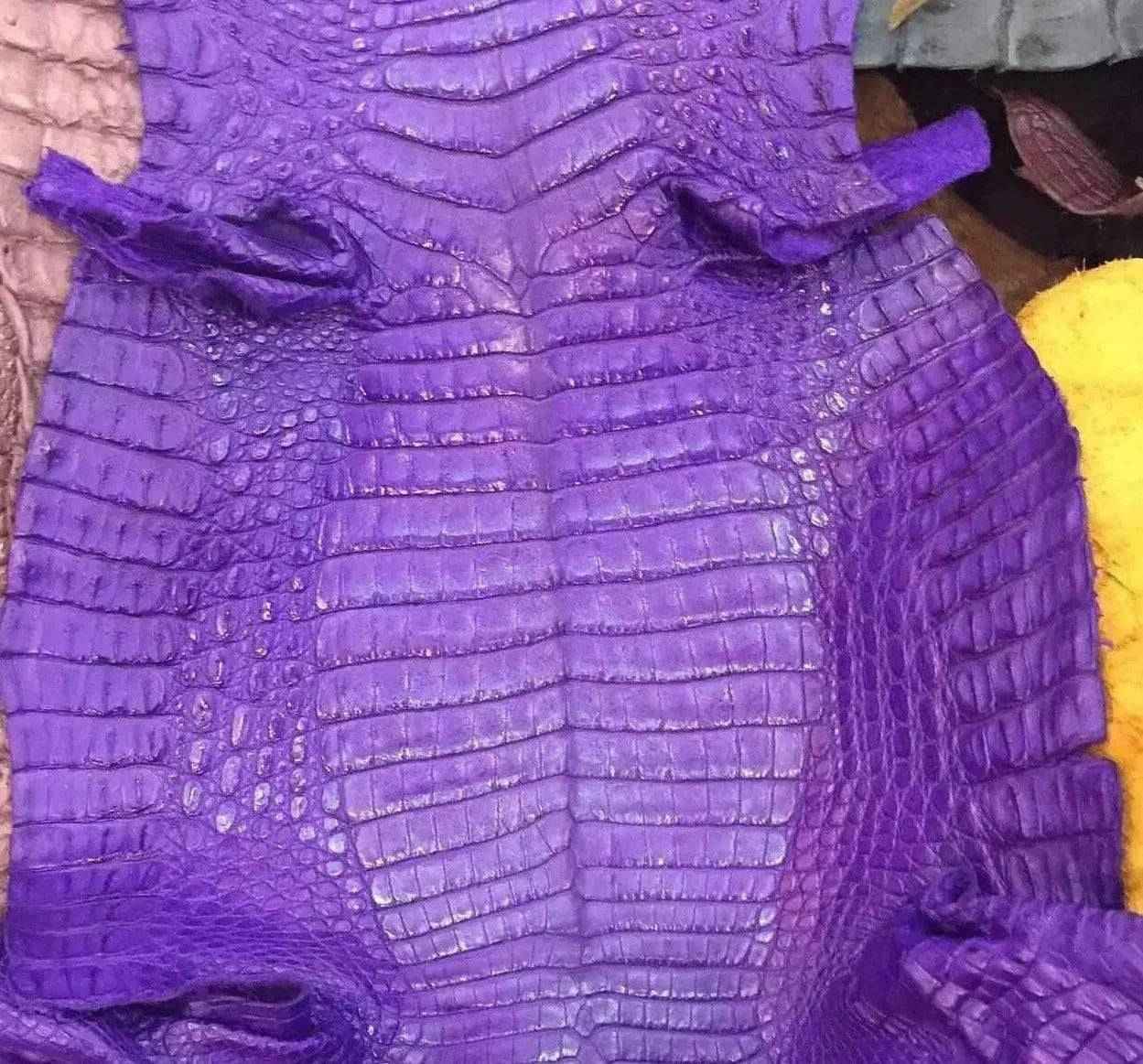 Crocodile Skin Belly Leather Colorway