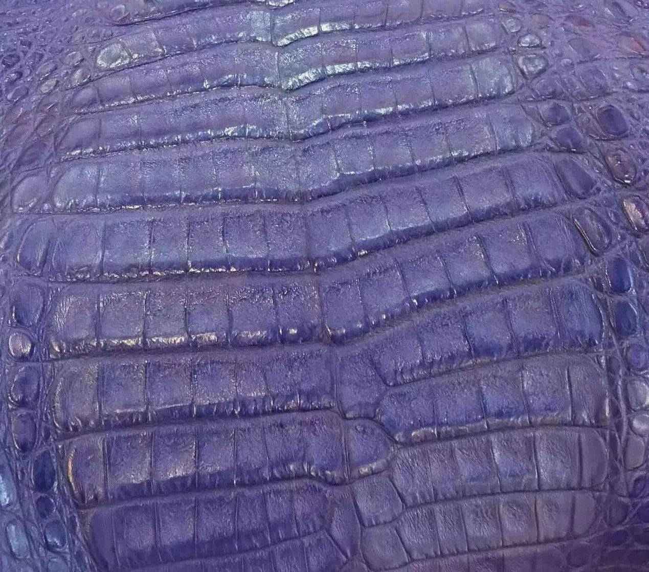 Crocodile Skin Belly Leather Colorway