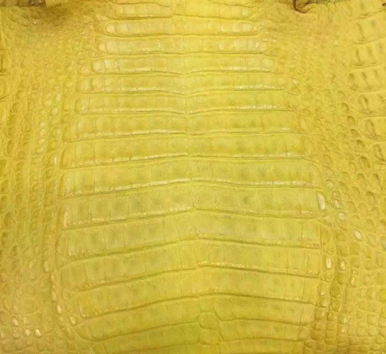 Crocodile Skin Belly Leather Colorway