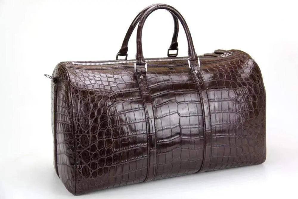 Crocodile Belly Small Super Travel Duffel Bag