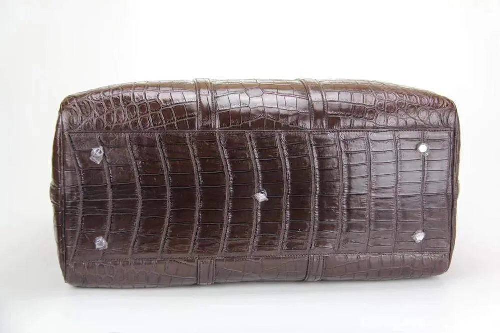 Crocodile Belly Small Super Travel Duffel Bag