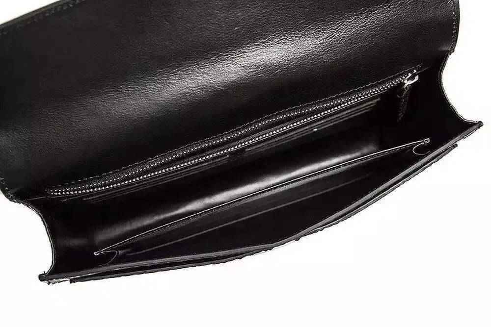 Genuine Crocodile Leather Clutch Bag