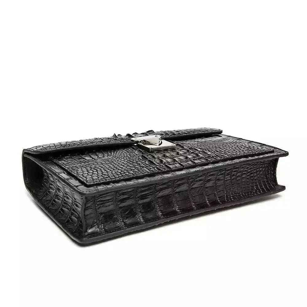 Genuine Crocodile Leather Clutch Bag