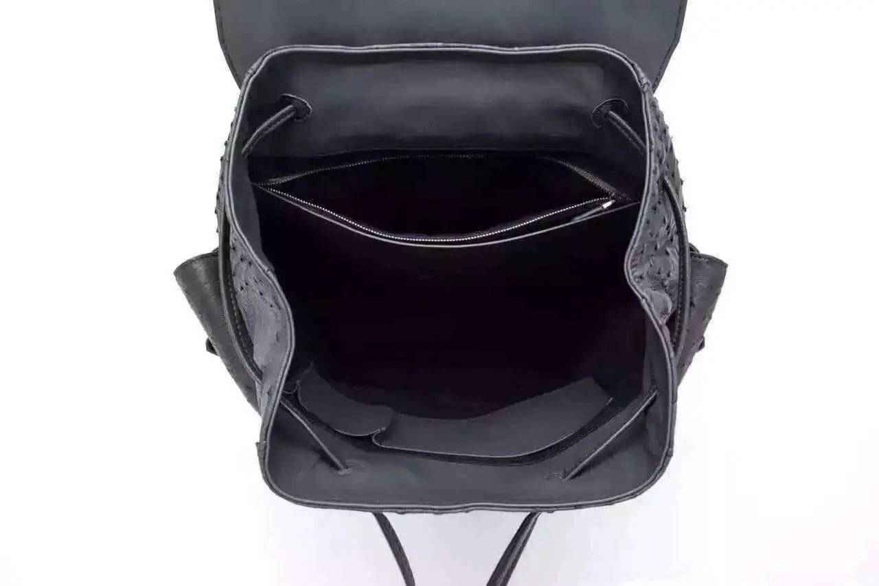 Genuine Ostrich Leather Backpack