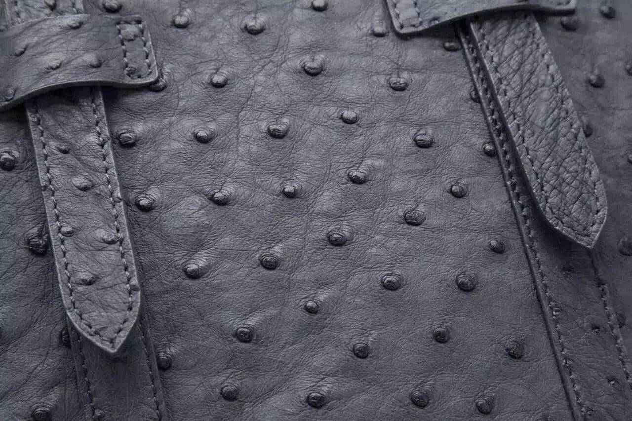 Genuine Ostrich Leather Backpack