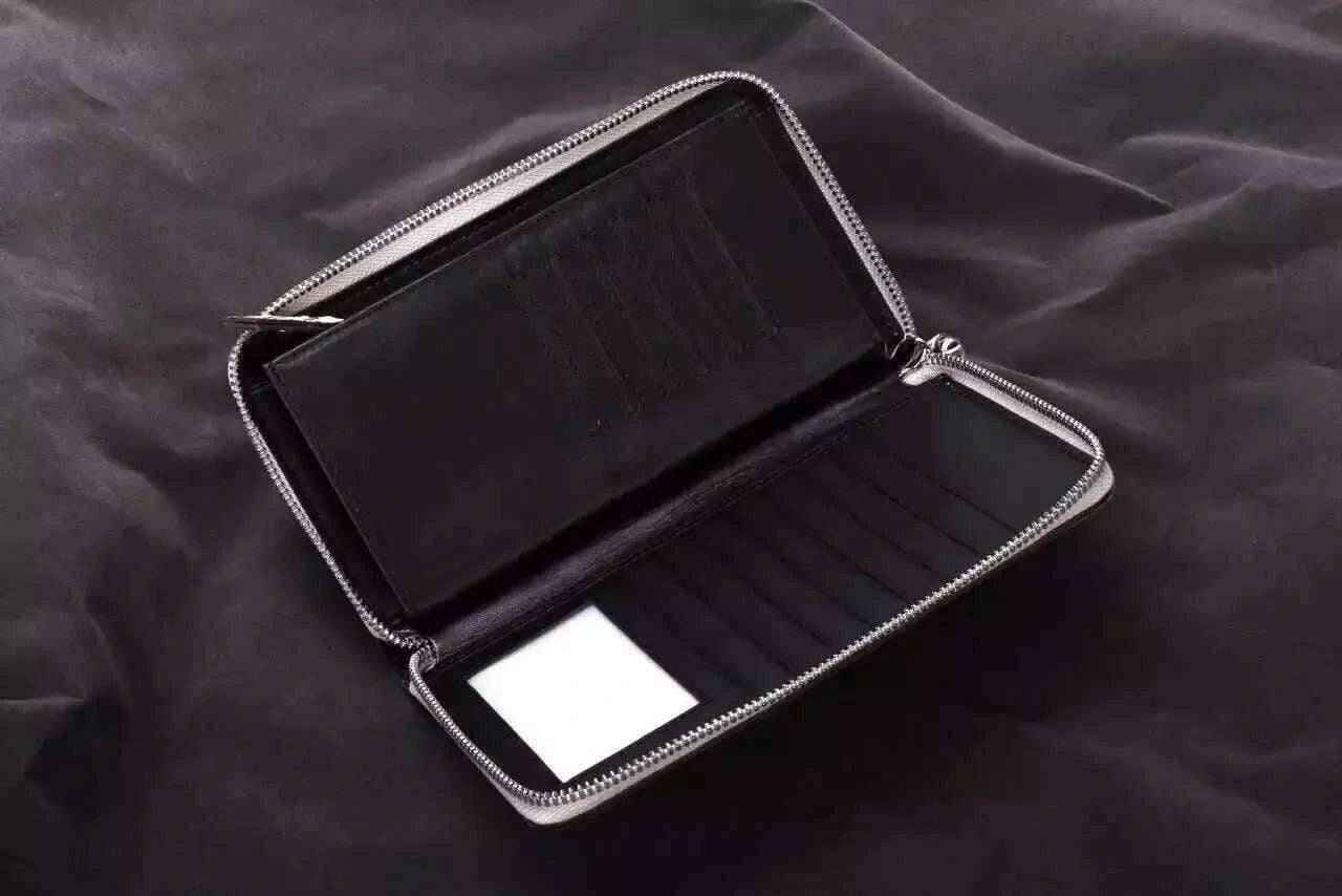 Genuine Python  Leather Large Zip Around  Wallet For Women