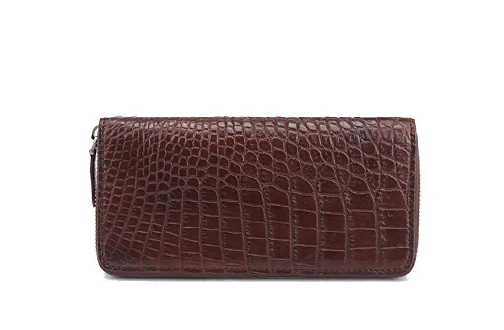 Genuine crocodile leather wallet
