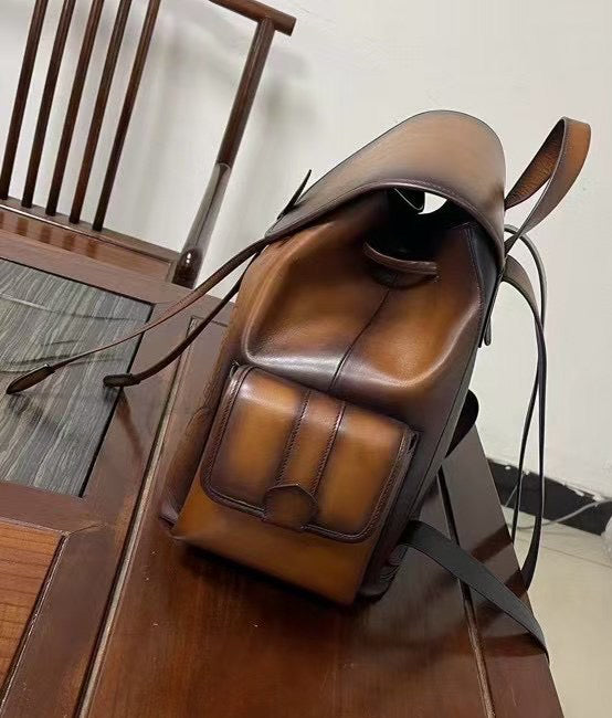 Vintage Leather Backpack