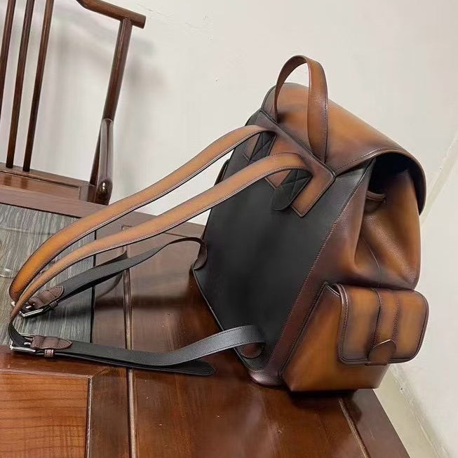 Vintage Leather Backpack
