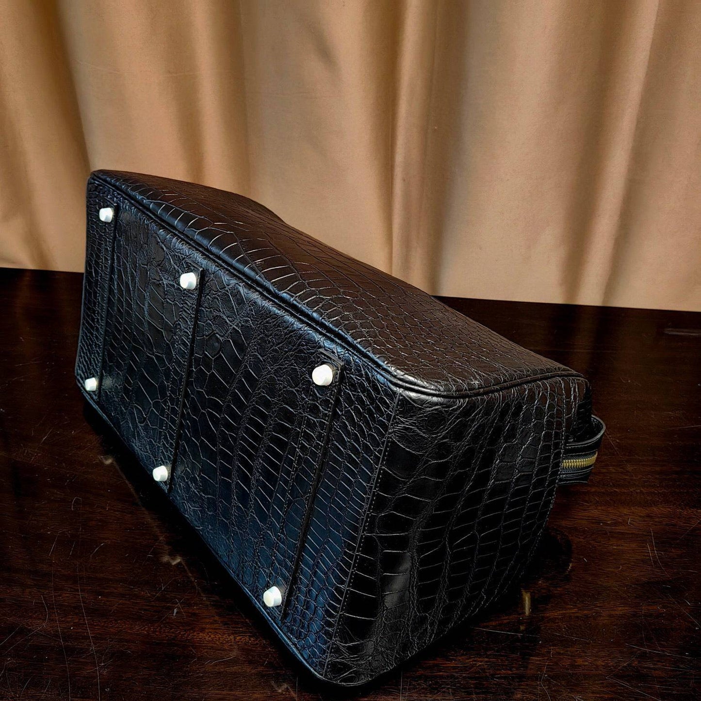 Preorder Genuine Crocodile Leather Super XL large Travel Duffel Bag Himalayan