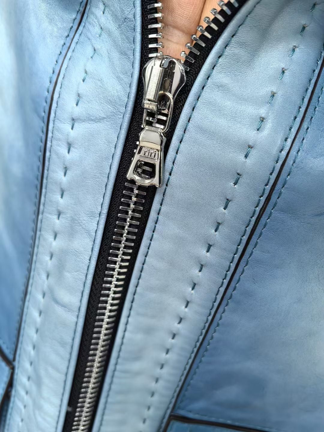 Preorder Mens Jackets , Leather Jacket, Vintage Blue Leather Jackets