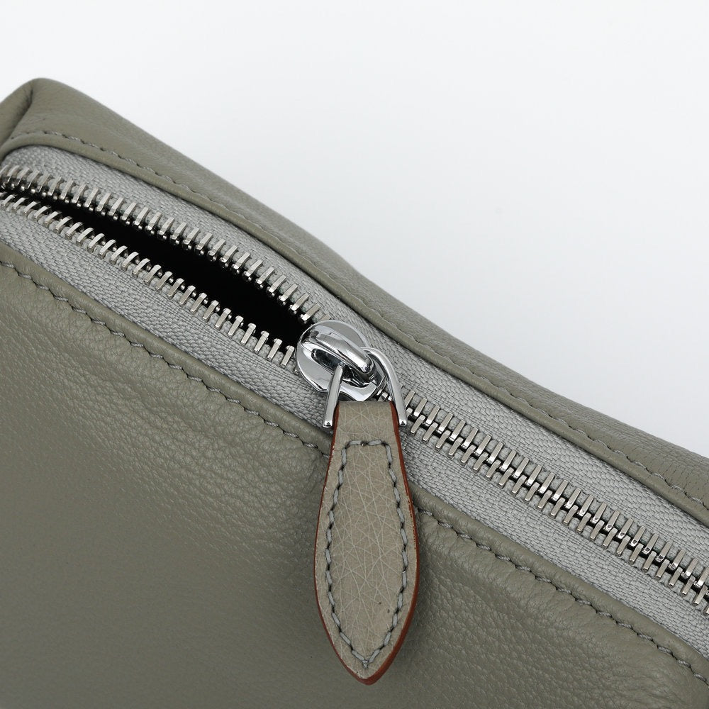 Genuine Ostrich Skin Leather Small Tote Bag