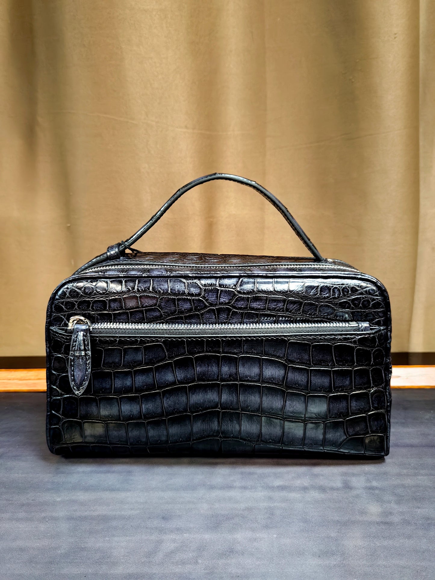 Genuine Crocodile Leather Classic Clutch Bag