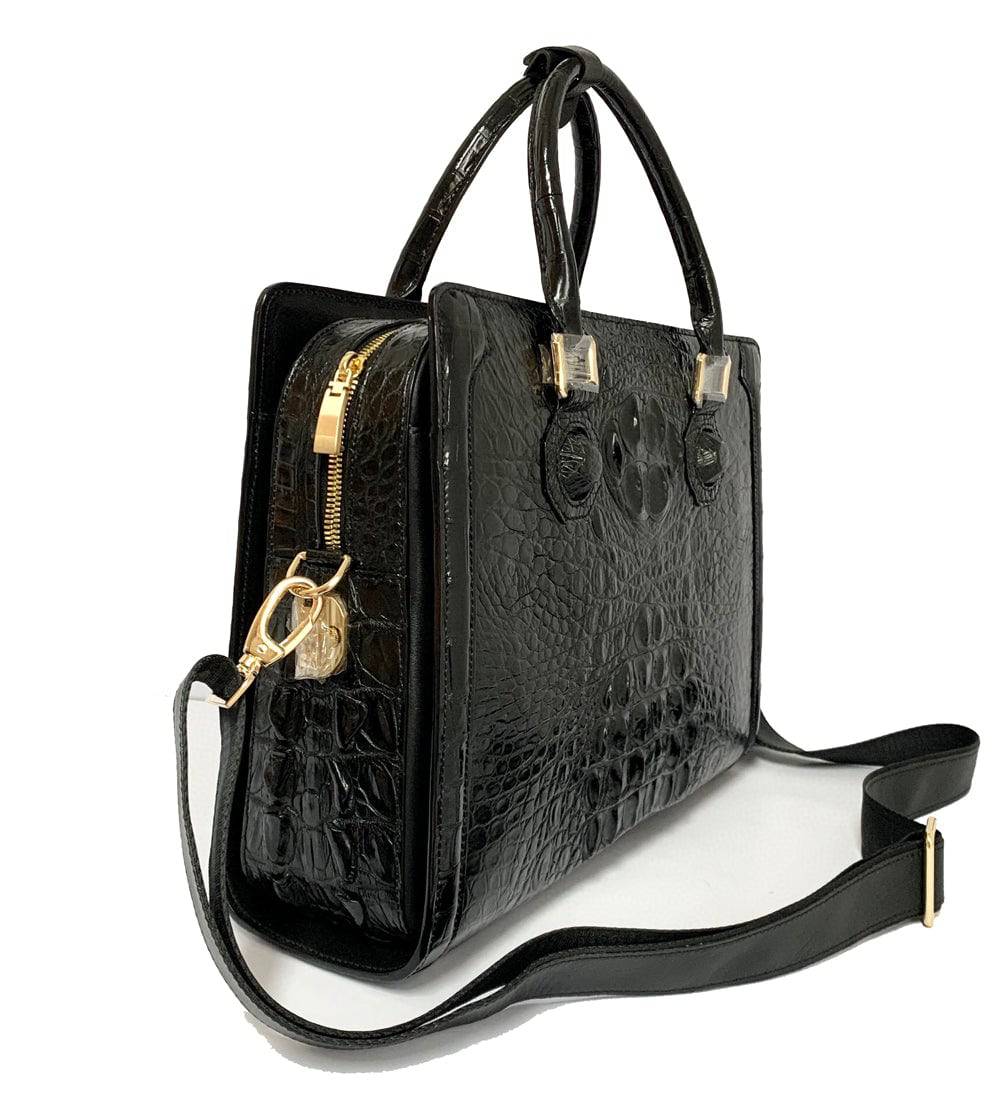Crocodile Briefcase ,Crocodile Skin Bone Leather Business Bags