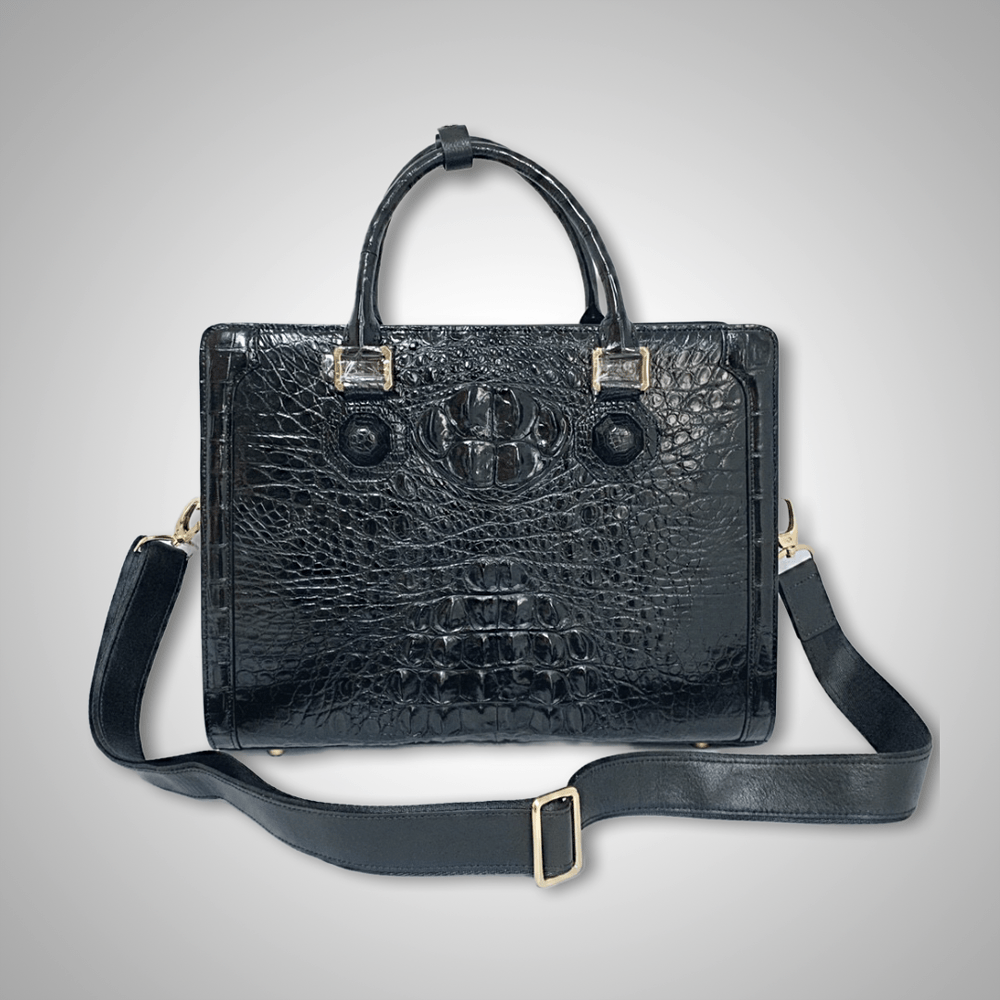 Crocodile Briefcase ,Crocodile Skin Bone Leather Business Bags