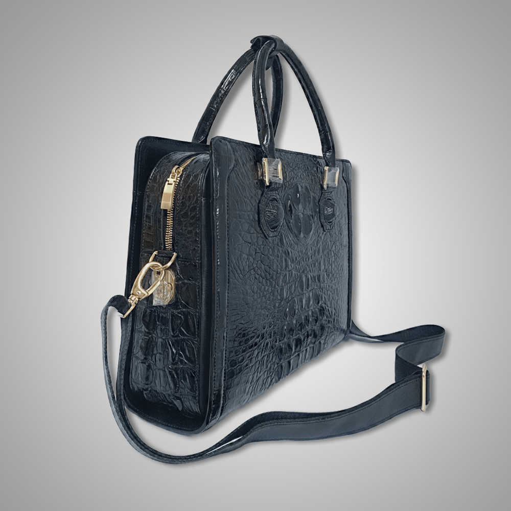 Crocodile Briefcase ,Crocodile Skin Bone Leather Business Bags