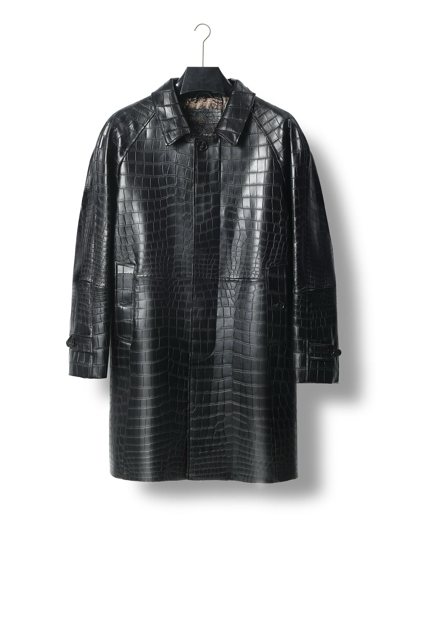 Men's Crocodile Leather windbreaker Nile