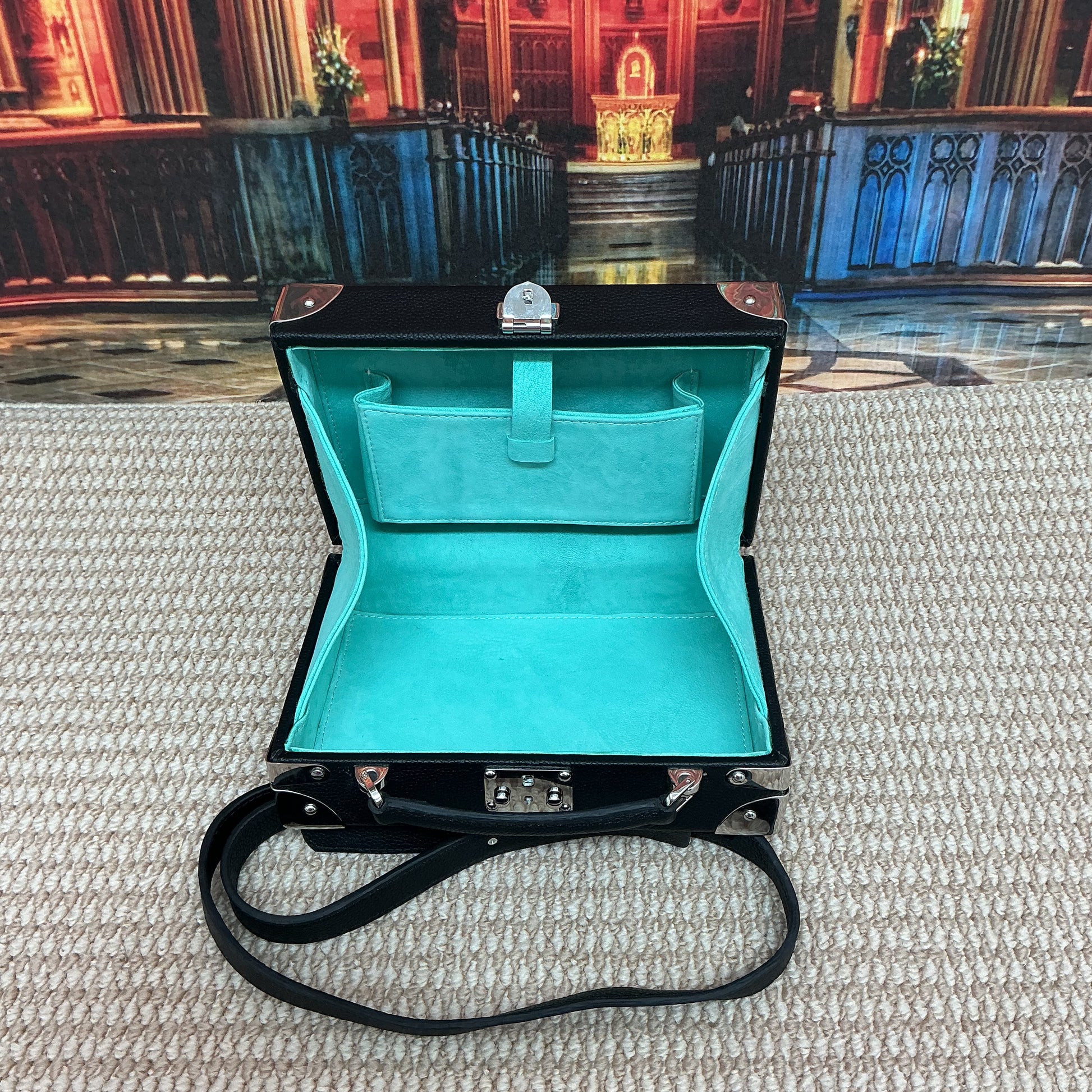 Leather Jewlry And Watch Box Small