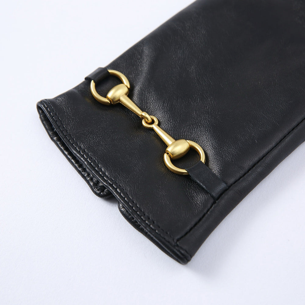 Womens Gloves, Lined Touchscreen Texting Mitten Soft Driving Morocycle Snap Cuff Gloves Gloves