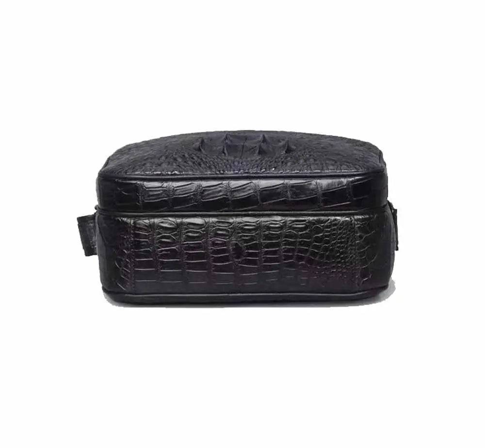 Men's Crocodile Leather Small Ipad Messenger Bags ,Cross body Bags
