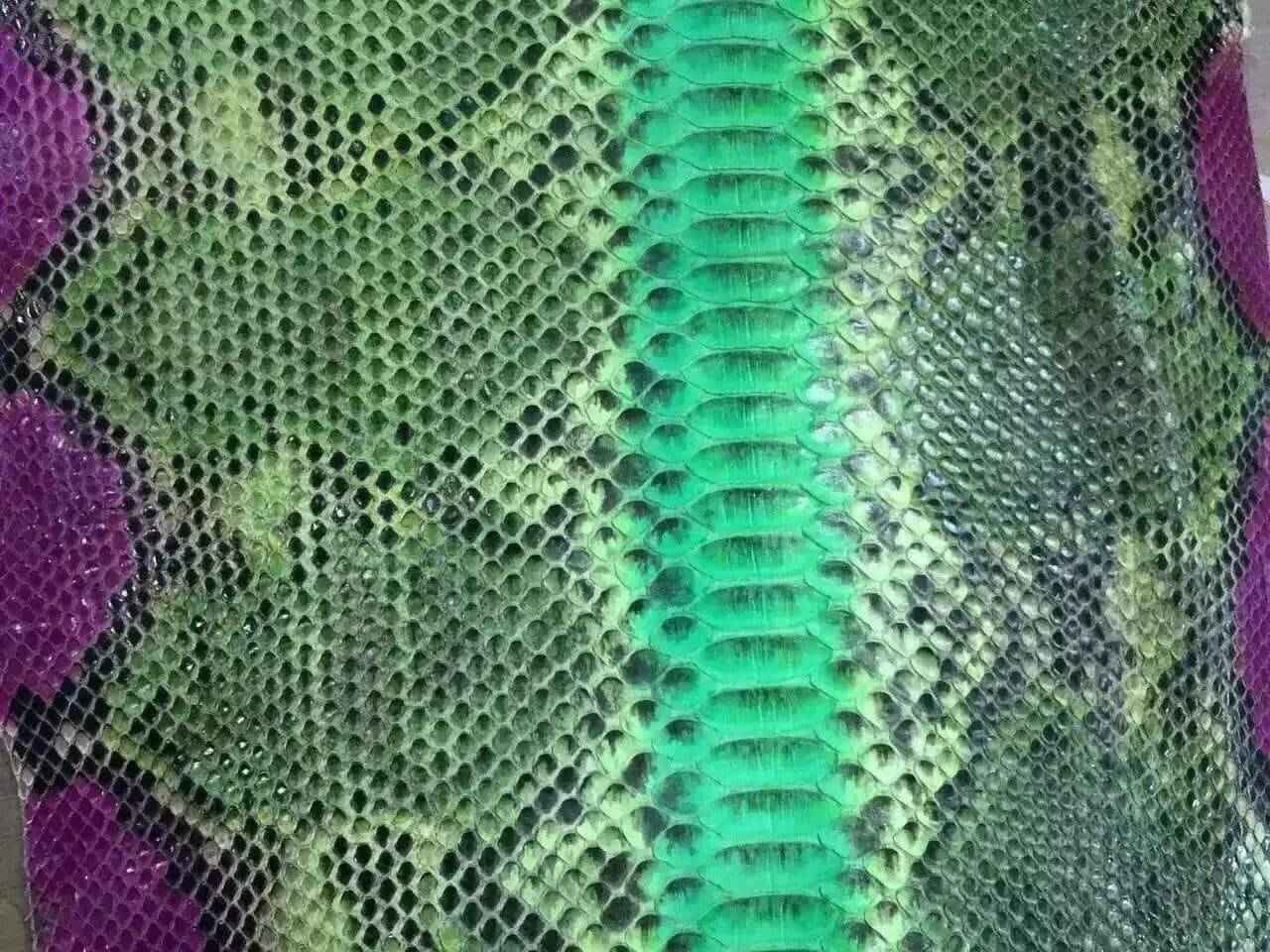 Python Skin Leather Colorway