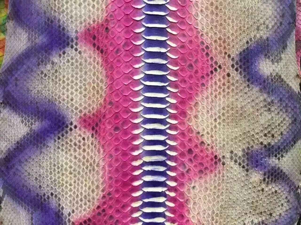 Python Skin Leather Colorway