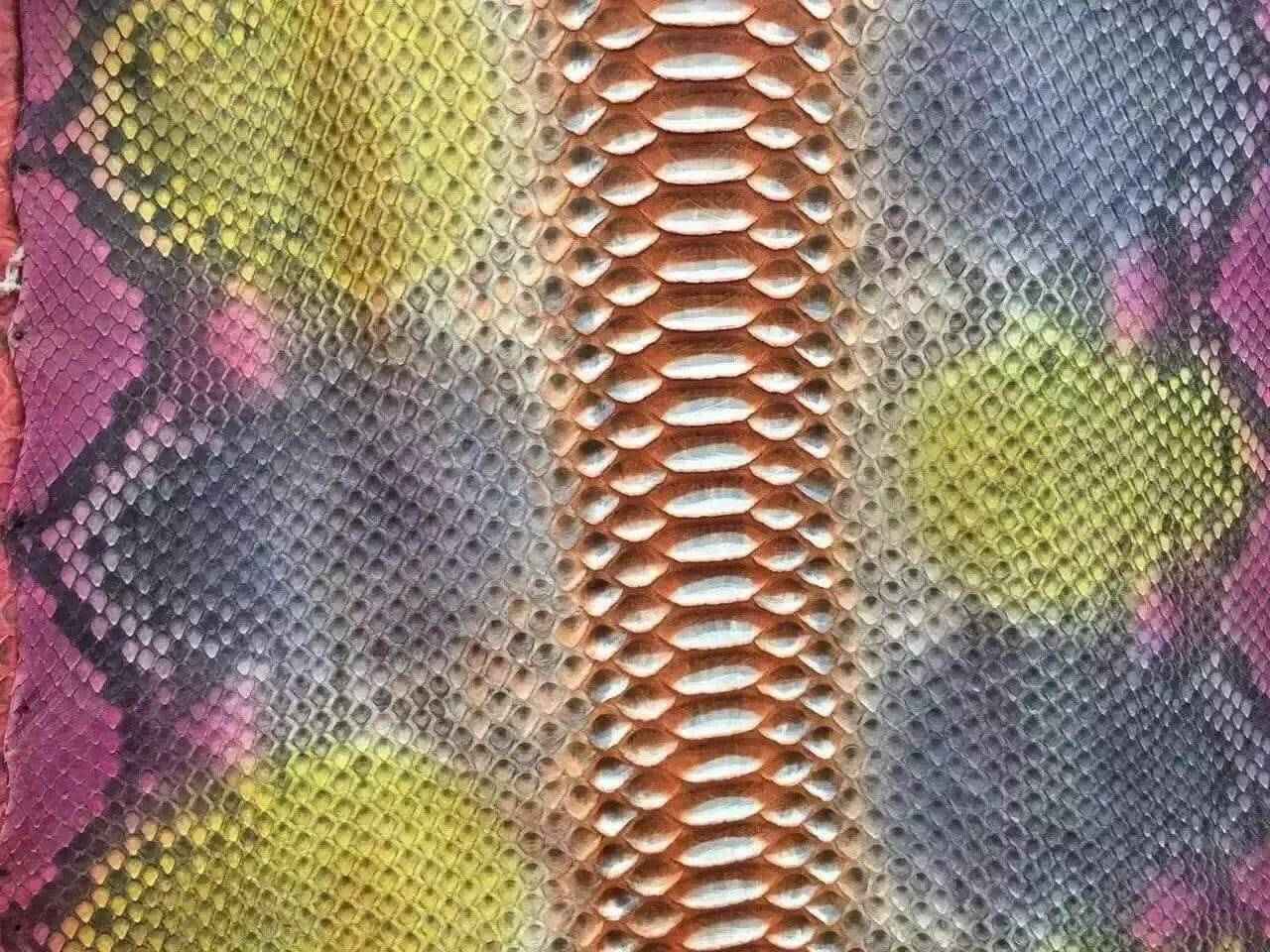 Python Skin Leather Colorway