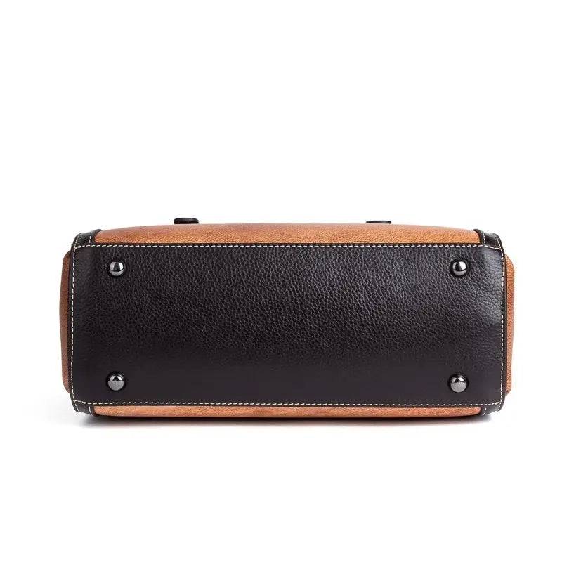 Rossie Viren Women's Leather Top Handle Shoulder Cross Body Bag