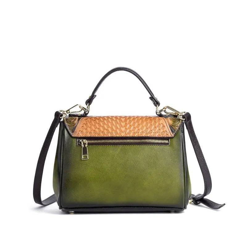 Rossie Viren Women's Mini Leather Top Handle Satchel