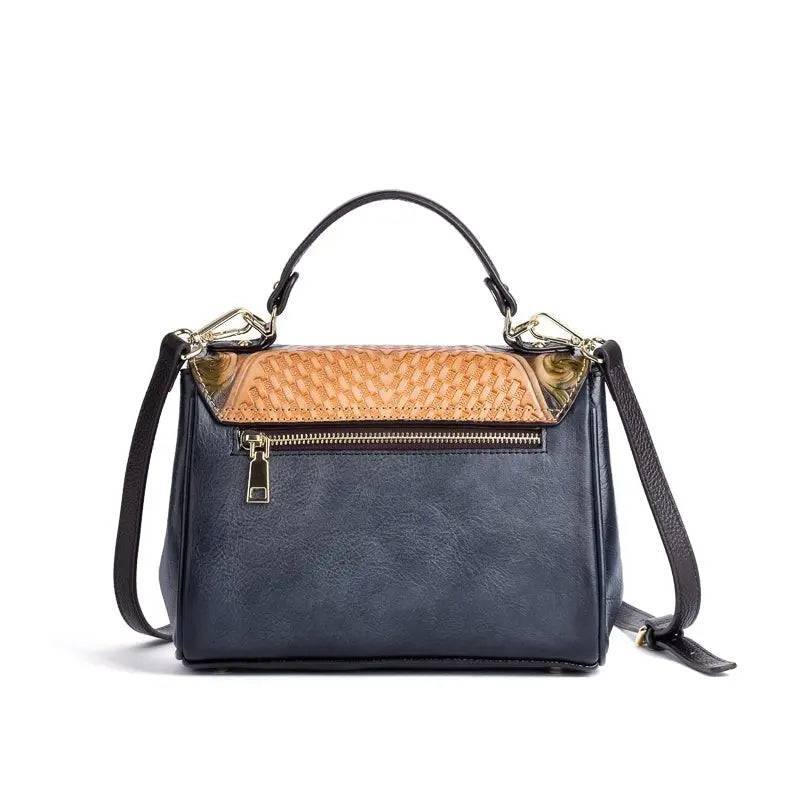 Rossie Viren Women's Mini Leather Top Handle Satchel