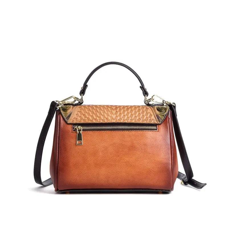 Rossie Viren Women's Mini Leather Top Handle Satchel