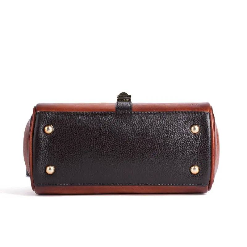 Rossie Viren Women's Mini Leather Top Handle Satchel