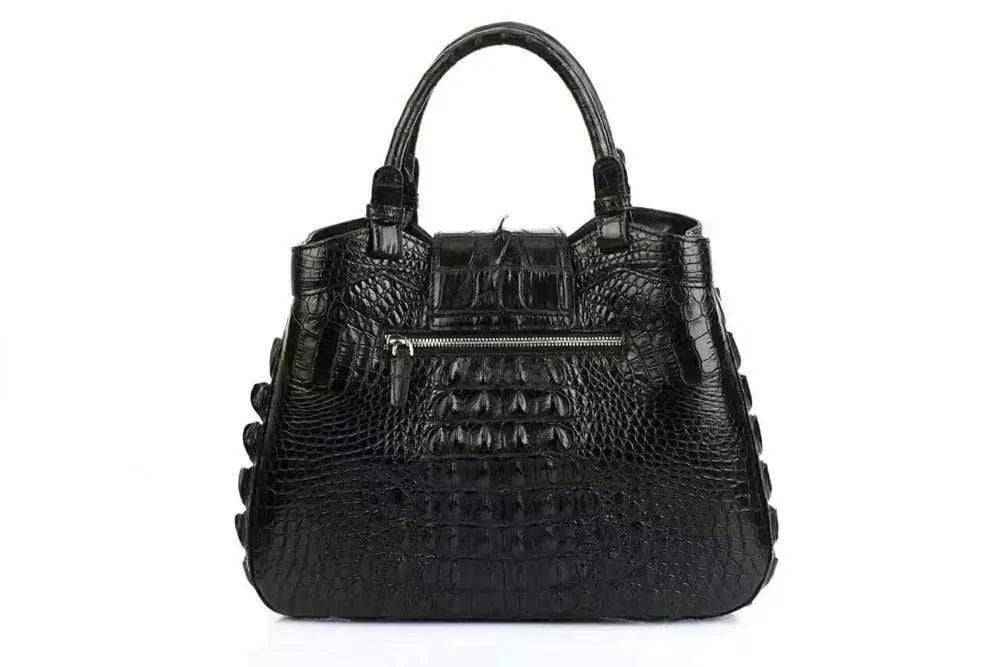 Rossie Viren Women's Crocodile Leather Hobo Shoulder Bags