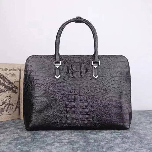 Shell Bag Crocodile Leather Hand Bag Shell Pack Alma Bag