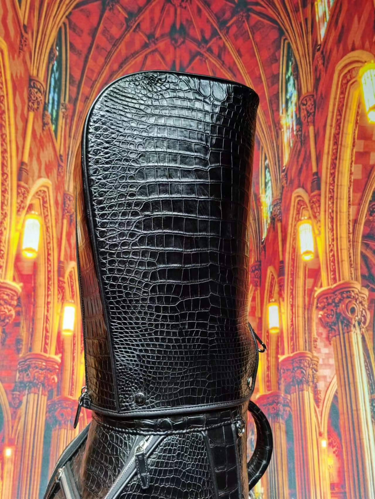 Crocodile Belly Leather Golf Bags ,Crocodile Leather Golf Sets , Golf Cart Bags & Golf Stand Bags