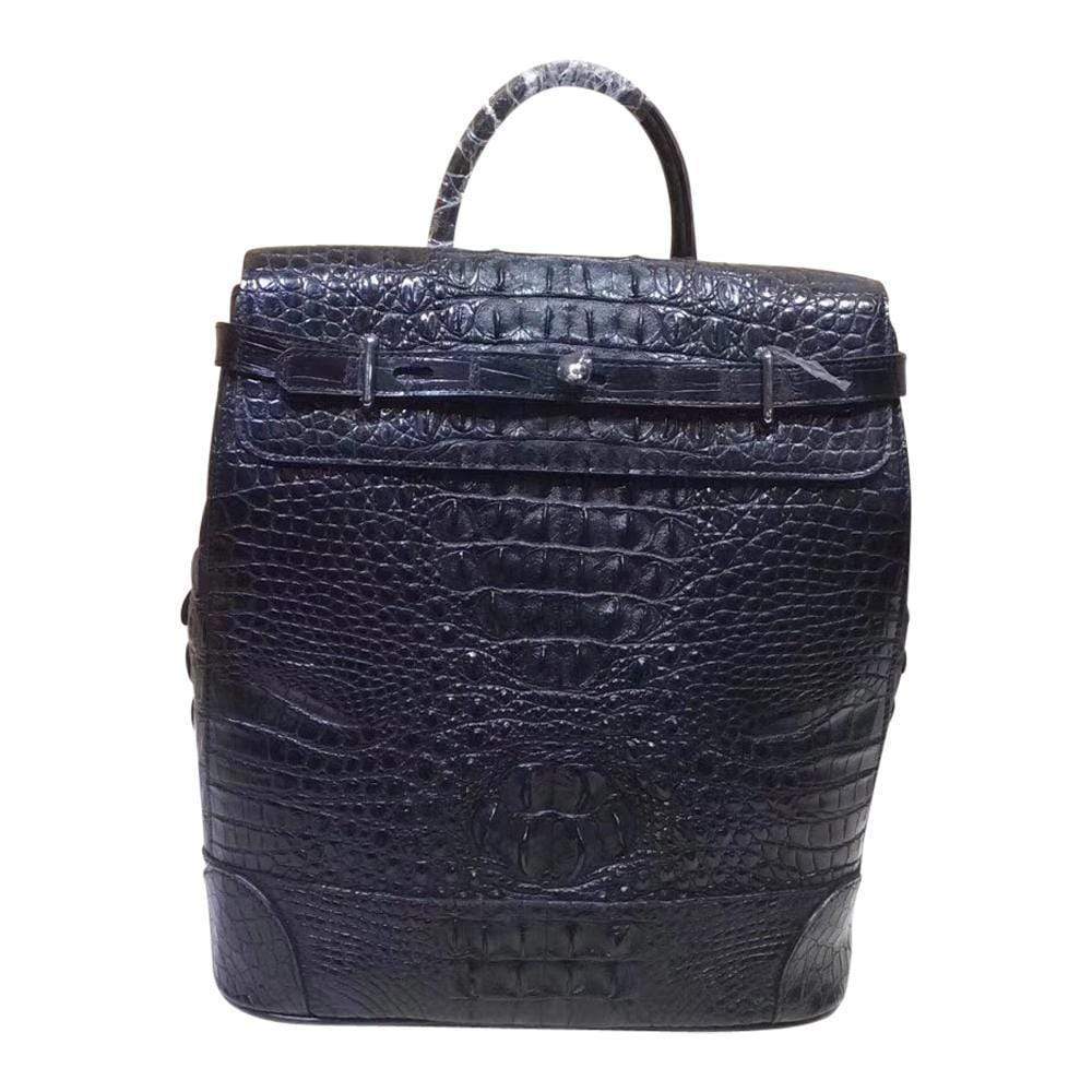 Crocodile Leather Backpack