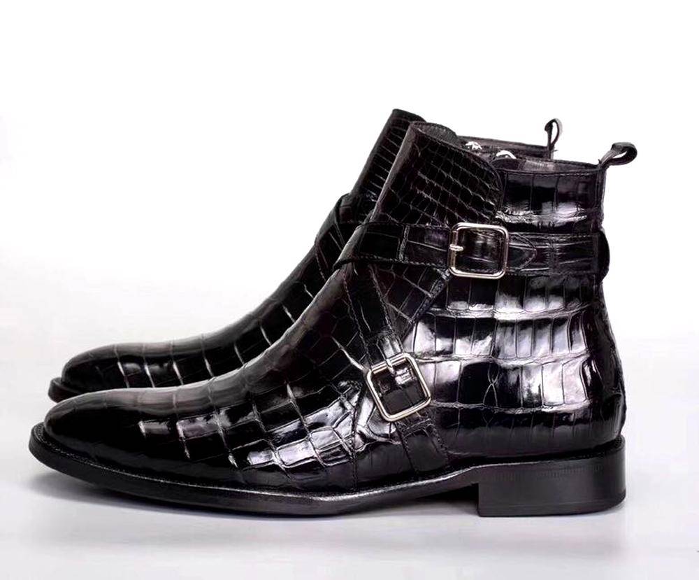 Crocodile Shoes Crocodile Leather  Boots