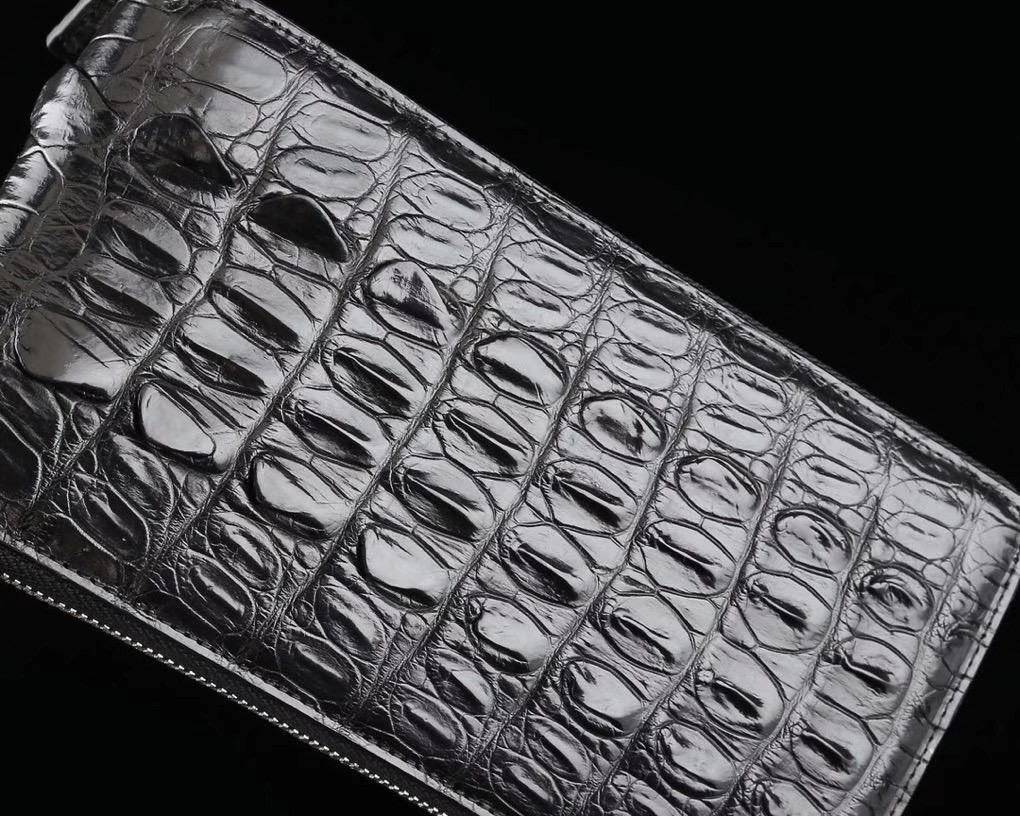 Crocodile Leather Multi-Function Large Volumn Credit Card Clutch Wallet Bags
