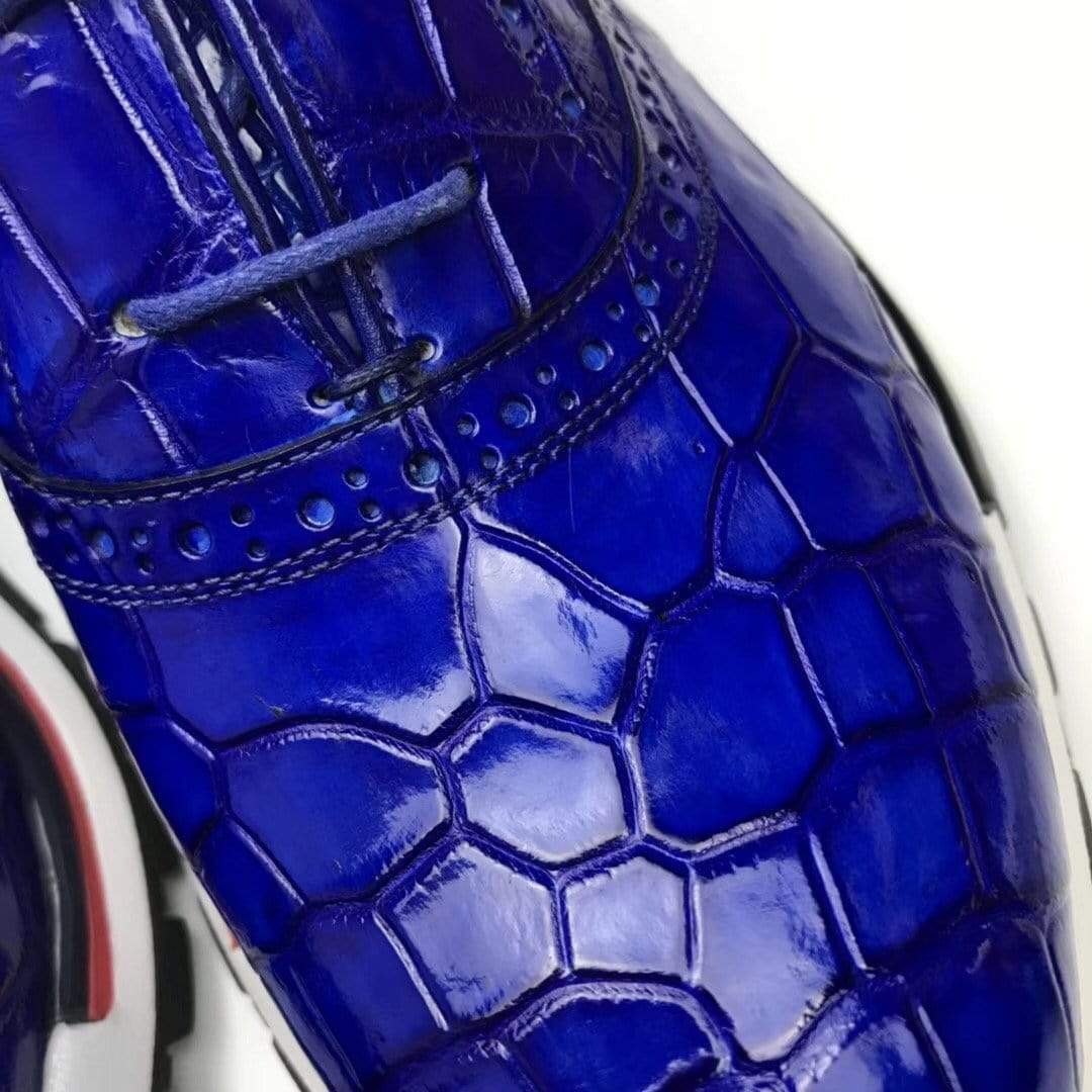 Rossie Viren Crocodile Sports Shoes for men, casual leisure shoes with crocodile pattern and comfortable design.