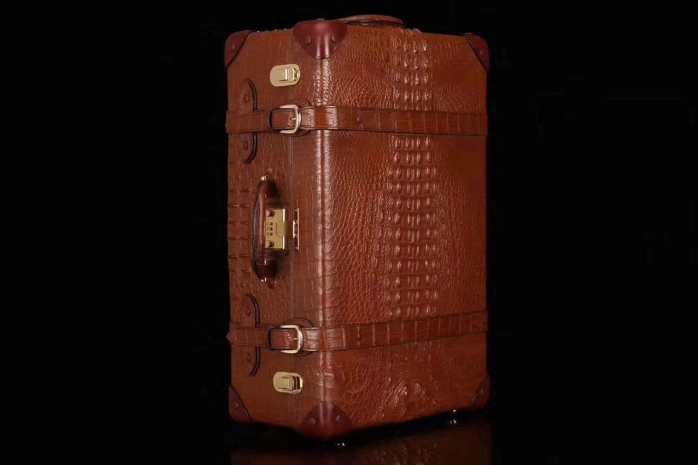 Fashion Genuine crocodile Skin Leather Luggage,Suitcase,Rolling case