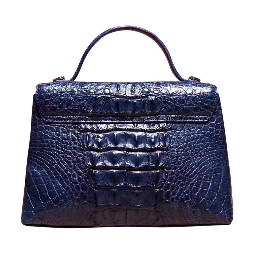 Genuine Crocodile Front Flap Buckle Tote Bags