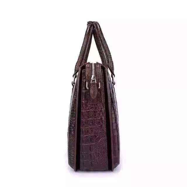 Genuine Crocodile Leather Briefcase