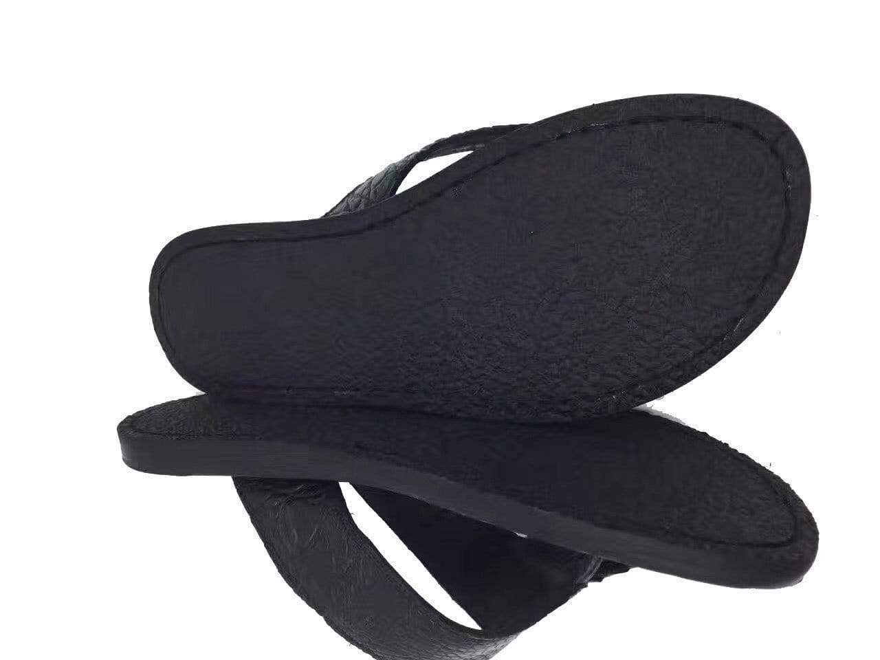 Crocodile Shoes Genuine Crocodile Leather Mens Slipper
